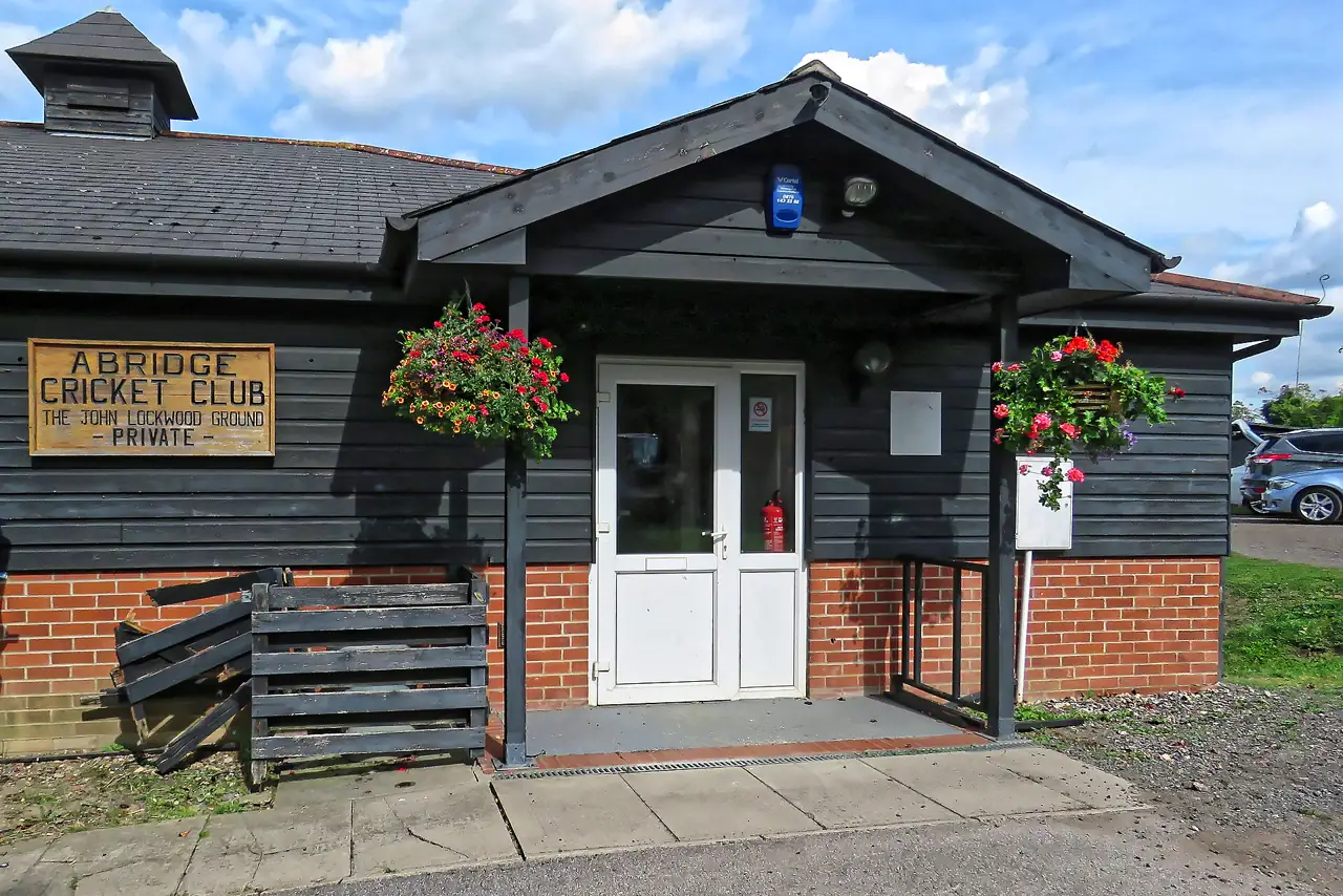 Abridge Cricket Club pavilion